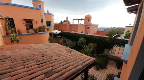 Budova, kde se bed and breakfast nachází