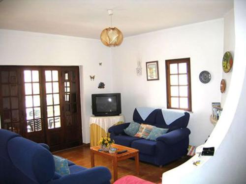 Ruang duduk di Villa Alves