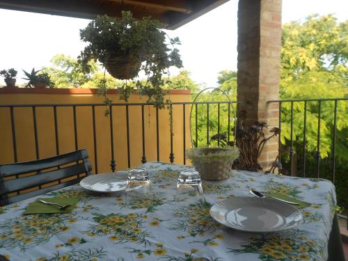 Ban công/sân hiên tại A Casa Di Pici