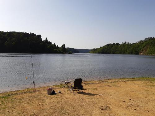 Ein Strand an oder in der Nähe des Ferienhauses