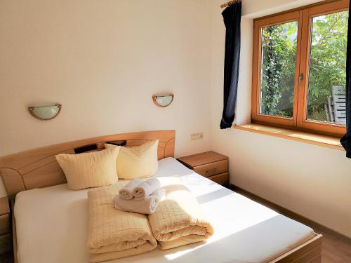 Cama o camas de una habitación en Smart Chalet Ladis