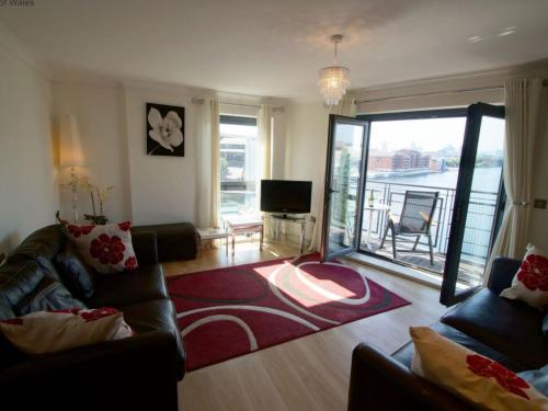 Apartment Cardiff View by Interhomeにあるシーティングエリア