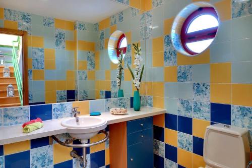 Ванная комната в Vila Marina