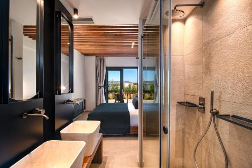 Koupelna v ubytování Uma Ray Suites