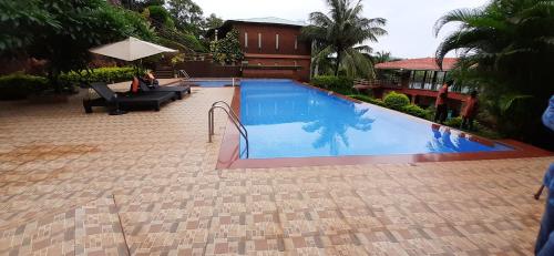 Bazén v ubytování Kudle Beach View Resort And Spa Gokarna nebo v jeho okolí