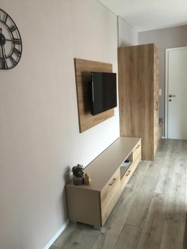 TV a/nebo společenská místnost v ubytování OzApartments