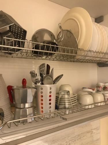Кухня или мини-кухня в Bed and Breakfast Sun Wine
