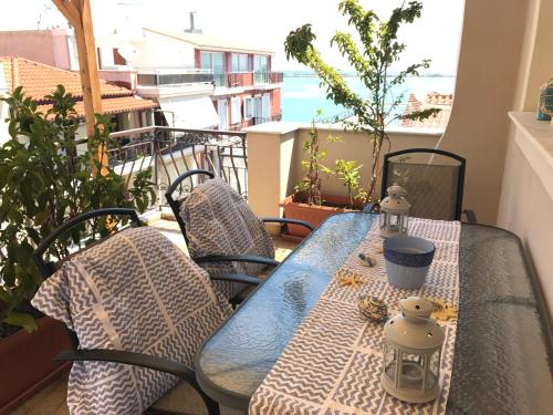 Balkón alebo terasa v ubytovaní Marisia Apartment II