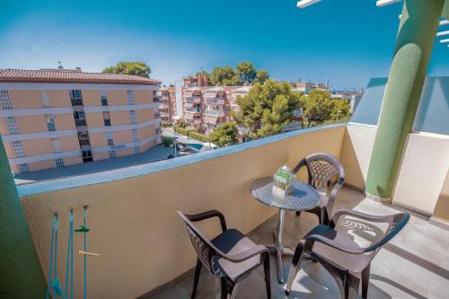 Balkoni atau teres di Rentalmar Costa Verde