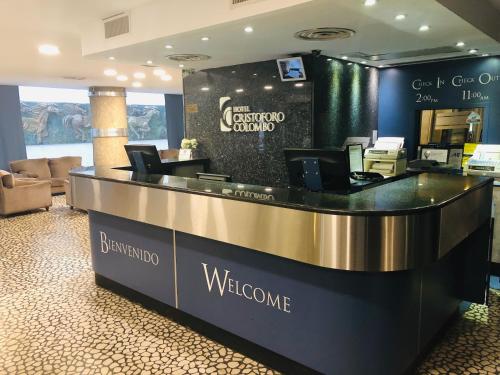 Vstupní hala nebo recepce v ubytování Hotel Cristoforo Colombo