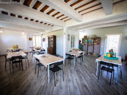 Εστιατόριο ή άλλο μέρος για φαγητό στο Agriturismo La Valle della Lavanda - Podere Mezzastrada