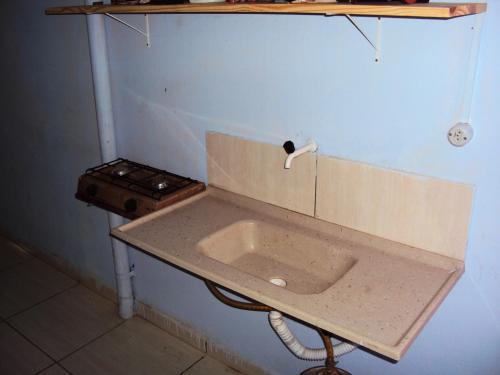 Ένα μπάνιο στο Suíte na Serra