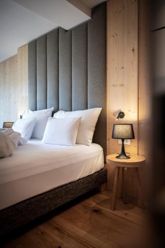 Postel nebo postele na pokoji v ubytování Hotel Simpaty