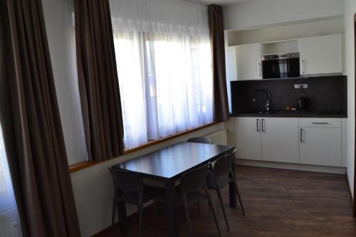 Kuchyň nebo kuchyňský kout v ubytování Like Home Apartments Prague