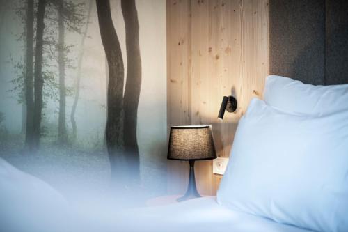Postel nebo postele na pokoji v ubytování Hotel Simpaty