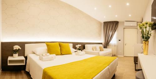Voodi või voodid majutusasutuse Golden Residence toas