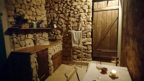 Traditional island Murvica house