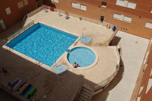 The swimming pool at or close to Can Joan