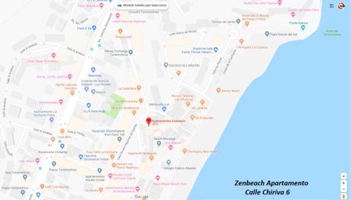 Apartamento Zenbeach 2ºAの鳥瞰図