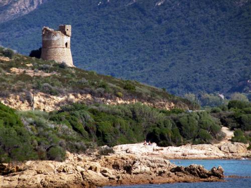 Un paisaje natural cerca de la villa