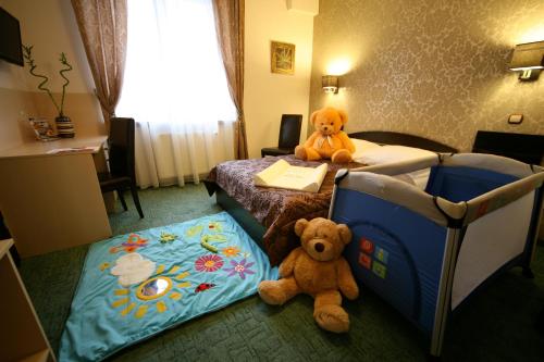 Hotel Seven 7にあるベッド