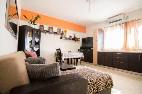 TV a/nebo společenská místnost v ubytování Minas-Maria House