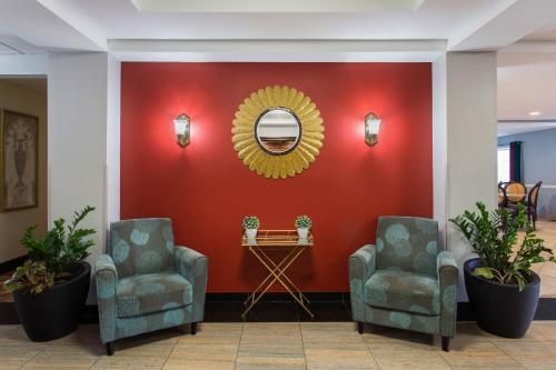 Posezení v ubytování Hawthorn Suites by Wyndham Allentown-Fogelsville