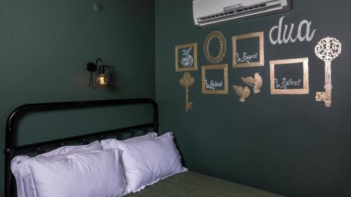Postel nebo postele na pokoji v ubytování Sunset Hotel Marmaris