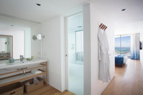 Koupelna v ubytování Hotel Arpoador