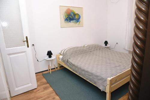 Postel nebo postele na pokoji v ubytování Citadela