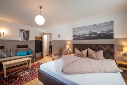 Ein Bett oder Betten in einem Zimmer der Unterkunft Appartements Rieser