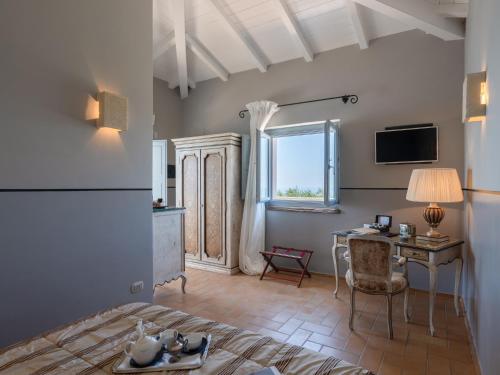 Μια τηλεόραση ή/και κέντρο ψυχαγωγίας στο La Locanda Del Carrubo