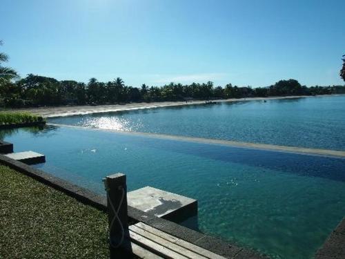 a view of a large body of water at L'heure Bleue in Ambatoloaka