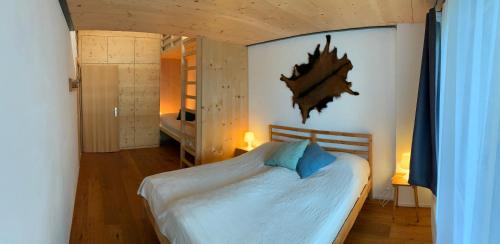 Tempat tidur dalam kamar di Mira Selva