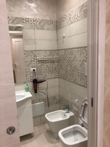 Bilik mandi di MEDUSA Residence B&B