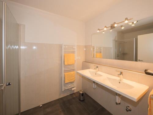 Koupelna v ubytování Gasserhof Garni & Apartment