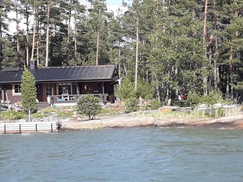 納坦利的住宿－Velkuanmaa Lomamökki，相簿中的一張相片