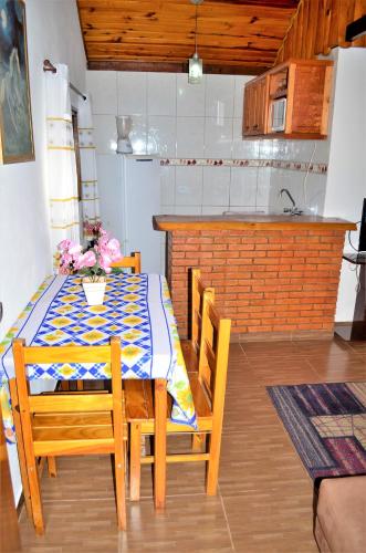 Dapur atau dapur kecil di Chalés Fazenda Vale da Mata