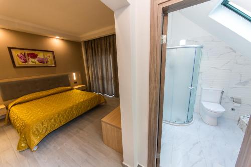 Koupelna v ubytování Western Star Hotel