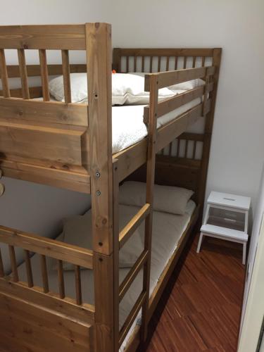 a couple of bunk beds in a room at DAD HOME in Cles
