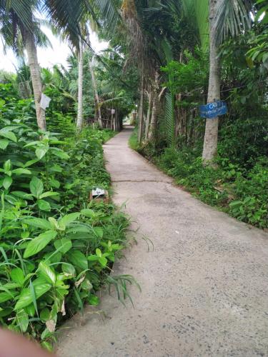 Taman di luar Mecong Homestay