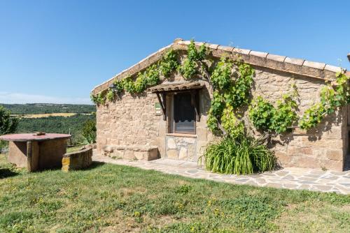 Zahrada ubytování Casa rural Sant Grau turismo saludable y responsable
