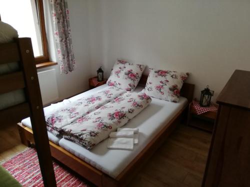Posteľ alebo postele v izbe v ubytovaní Mima Ubytovanie