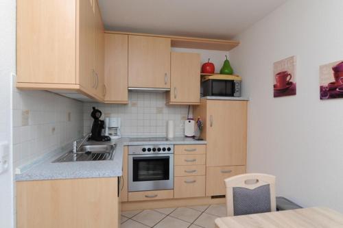 Køkken eller tekøkken på Nordseesonne Greetsiel