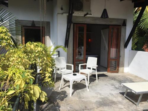 Patio nebo venkovní prostory v ubytování Villa Dominikku