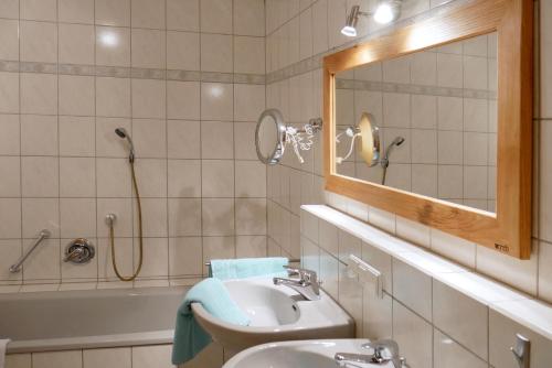 Kúpeľňa v ubytovaní Ferienhaus/Ferienwohnung BeeHappy