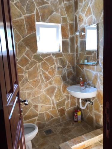 Phòng tắm tại Skadar lake house Bobija