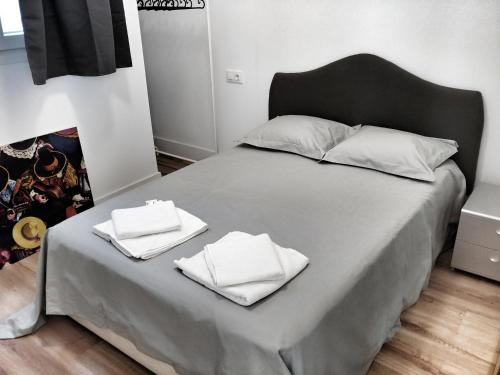 Llit o llits en una habitació de Casa Crespo