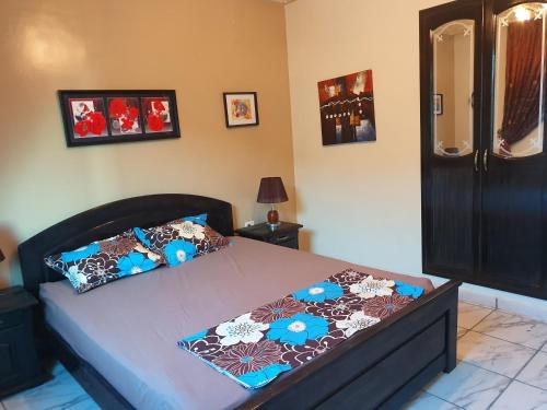 Letto o letti in una camera di La Colline de Chott Meriem appartements