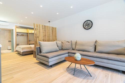 Posezení v ubytování fns lounge suites